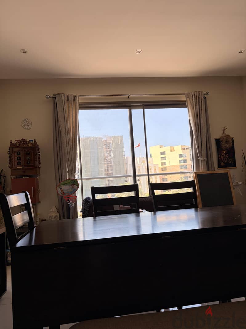 Large Six Seater Dining Table with Chairs 11