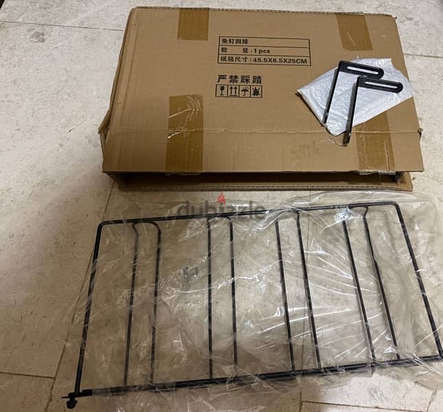 2 new shelves metal for multi purpose use 2