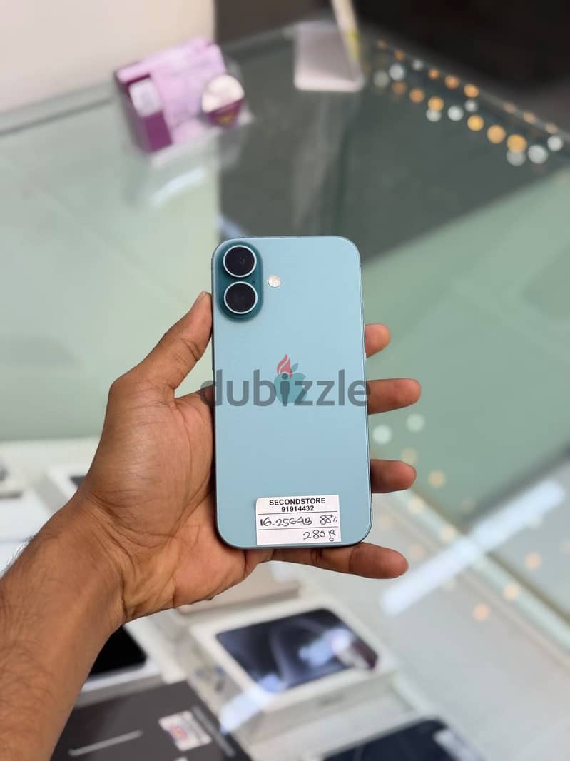 Apple - iPhone 16-128/256 GB - 16 Plus 256 GB - ايفون - Fine working 1