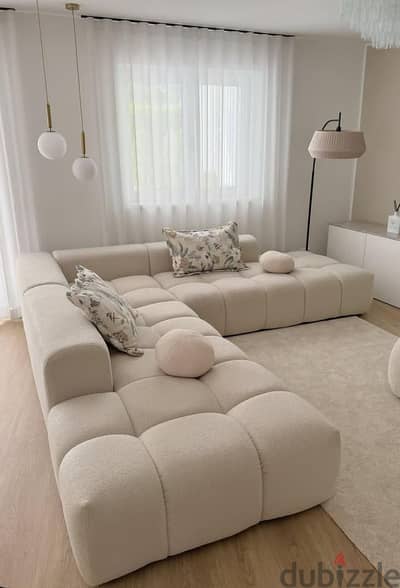 L Shape Sofa New 6 Seater - Free Delivery in Muscat