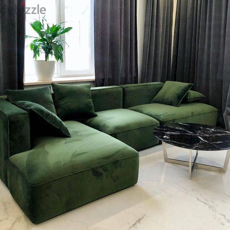 L Shape Sofa New 6 Seater - Free Delivery in Muscat 4