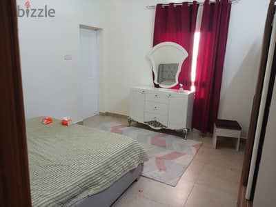 ايجار شقة بهاء فرش Semi-furnished apartment