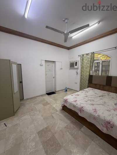 Furnished Single Room in Azaiba | Electricity & Water Included