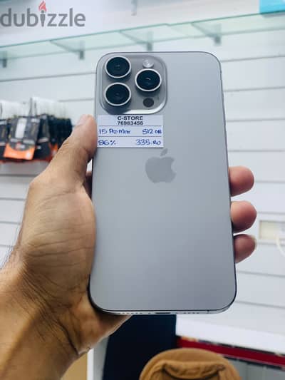 Apple - iPhone 15 Pro Max -512 GB - Perfect device for sale ايفون