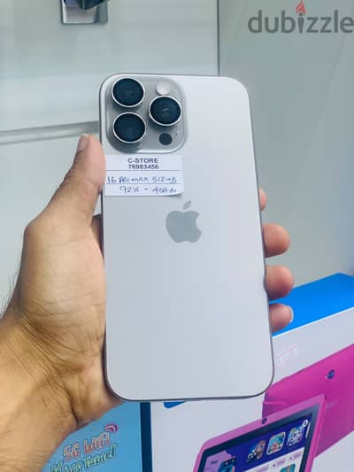 Apple - iPhone 16 Pro Max -512 GB - Best device for sale ايفون