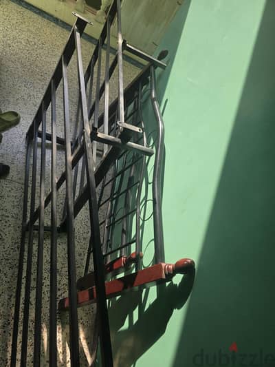 strong iron cot