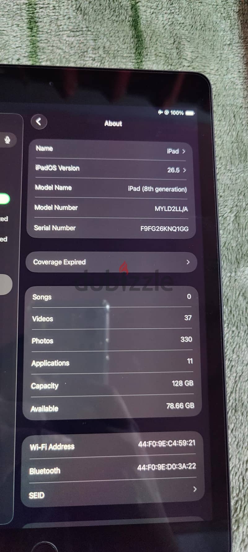 Apple - iPhone Ipad 8 Generation 4