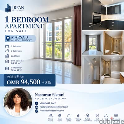  1BR Apartment for Sale | Al Mouj Muscat