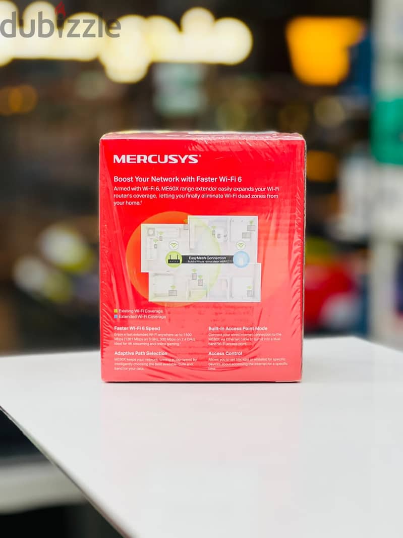 Brand New Mercusys AX1500 Range Extender in Oman | Stable Connection 1
