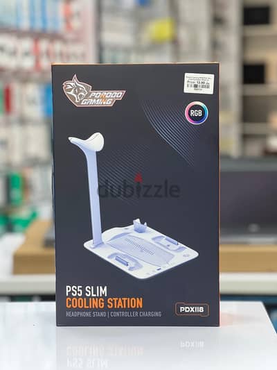 Brand New Porodo PS5 Slim Cooling Station in Oman | Controller