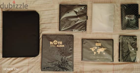 7 Numismatics Albums for SALE