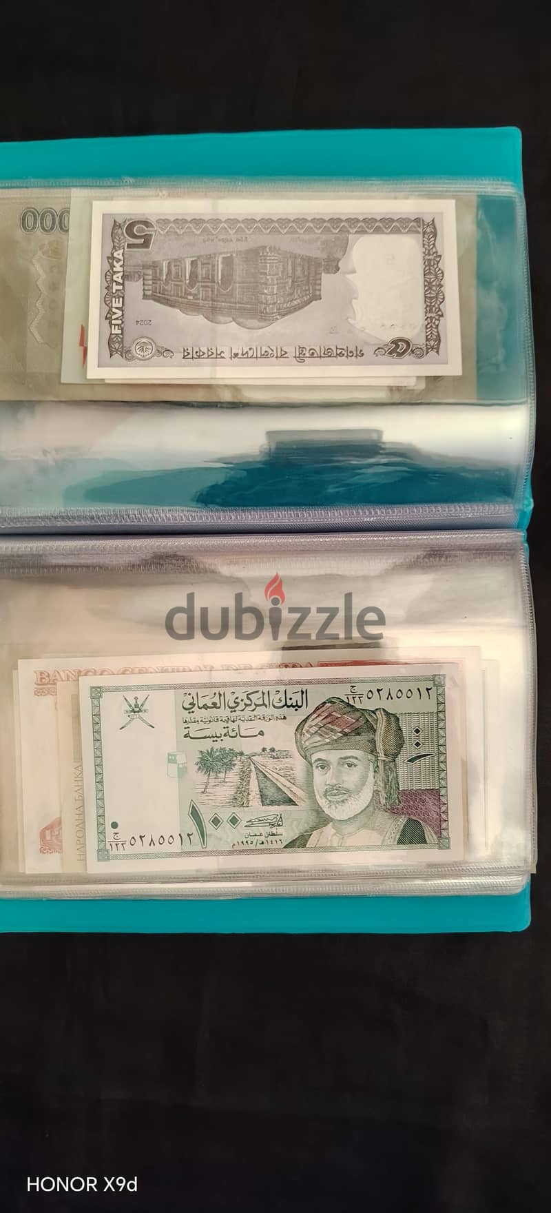 20 Banknotes Album with 15 countries 7