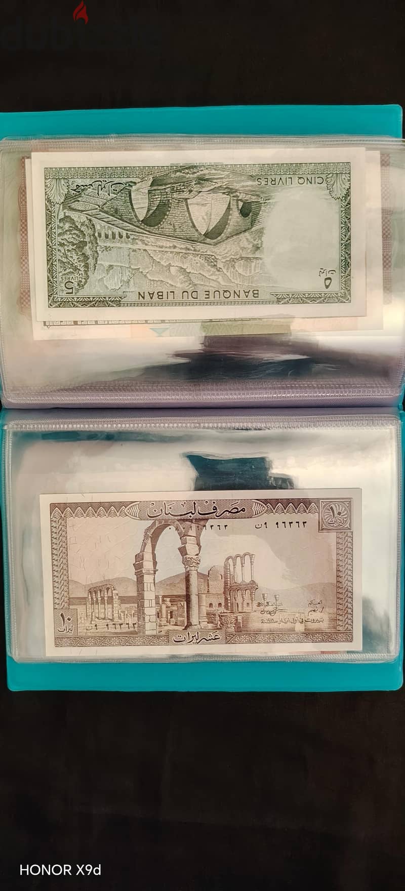 20 Banknotes Album with 15 countries 8