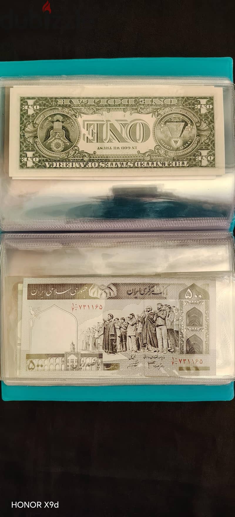 20 Banknotes Album with 15 countries 9