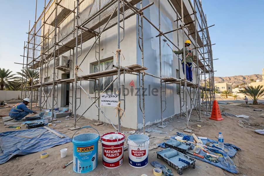 villa painting, house, Apartment, home, Building,furniture painting. 2