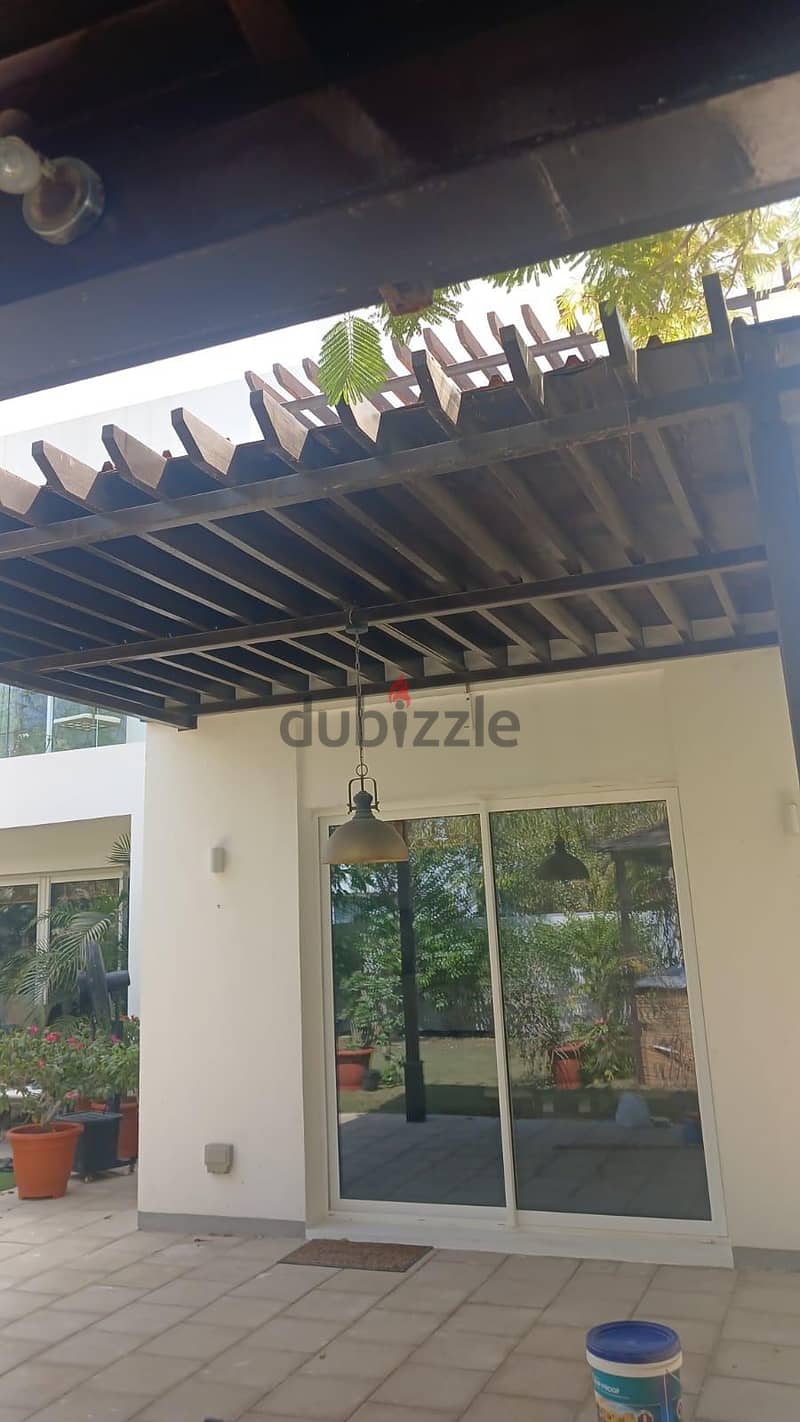 house painting. gypsum board ceiling partition. house maintenance 2