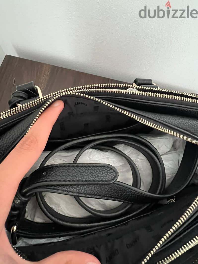 DKNY Teagan Triple-Compartment Satchel limited edition 3