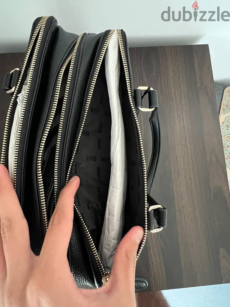 DKNY Teagan Triple-Compartment Satchel limited edition 4