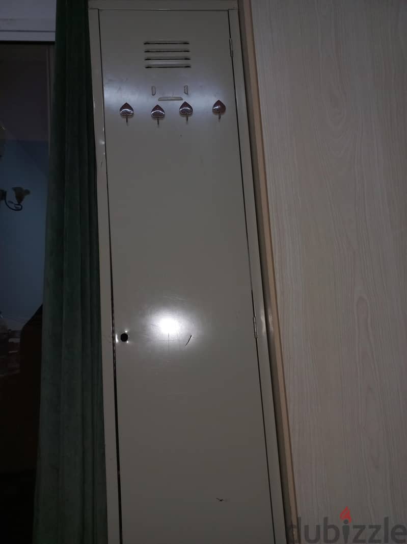 single bed and cupboard also 3