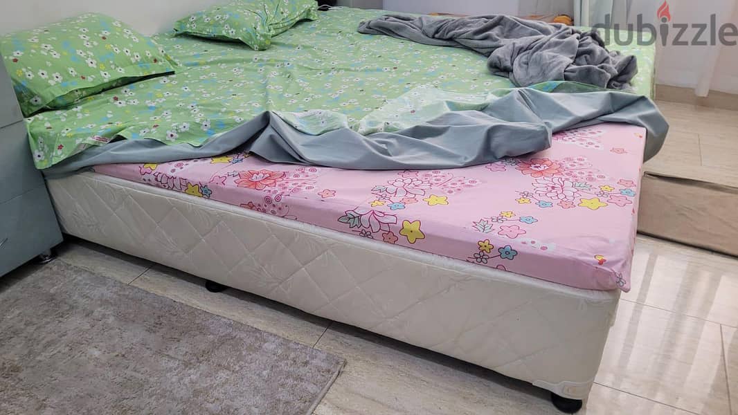 single bed and cupboard also 4