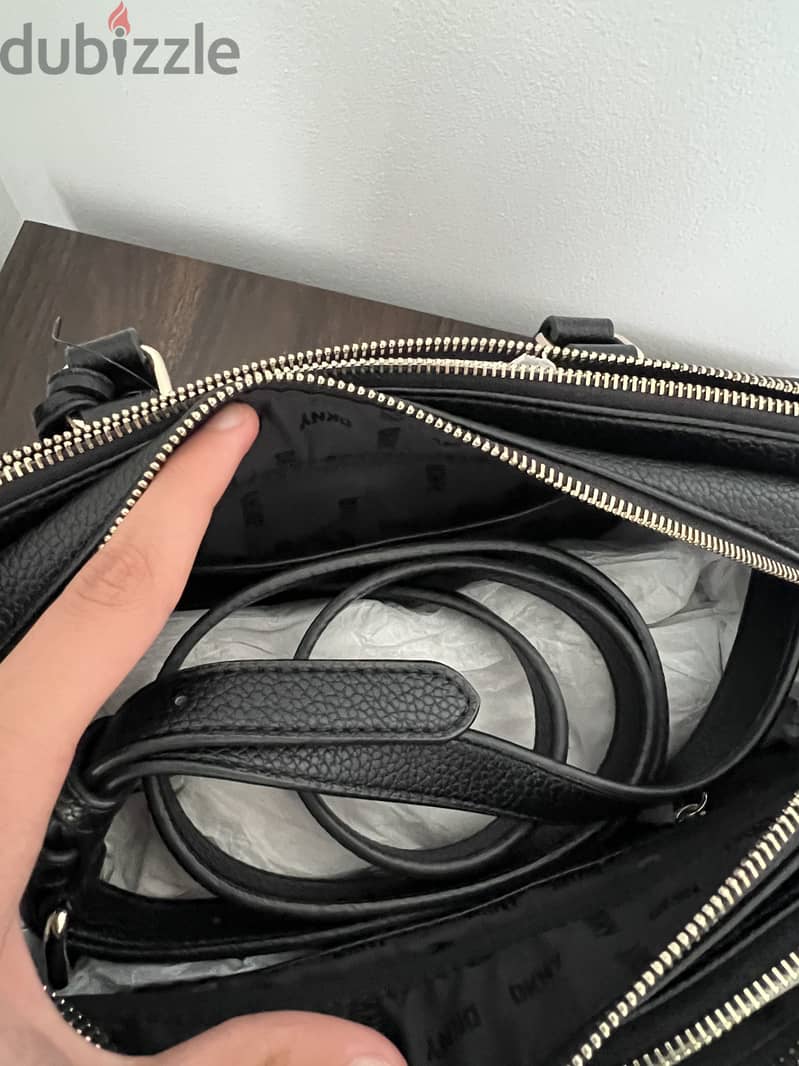 DKNY Teagan Triple Compartment Satchel 4