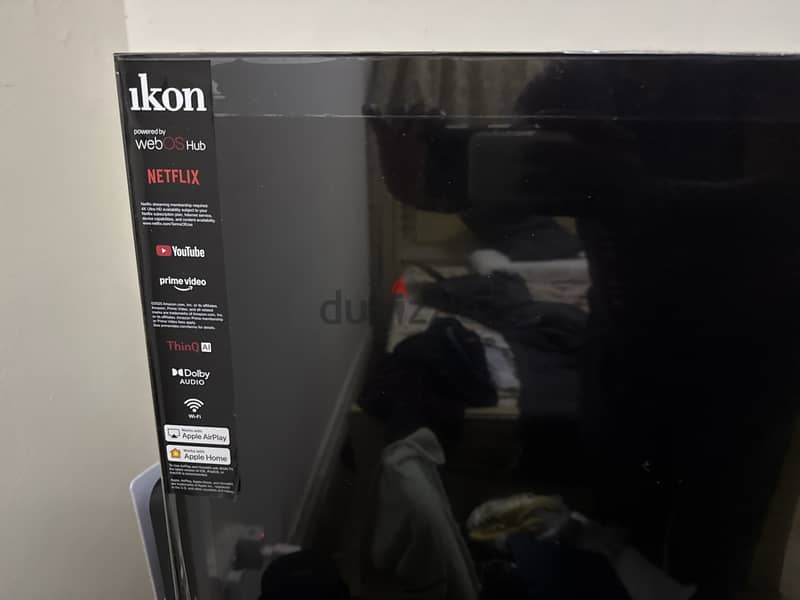 Ikon 4K television smart TV used only for 5 months 1