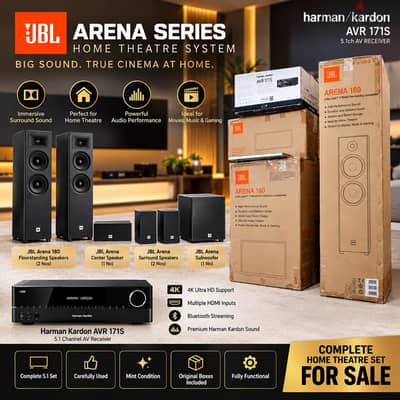 JBL home system in mint condition