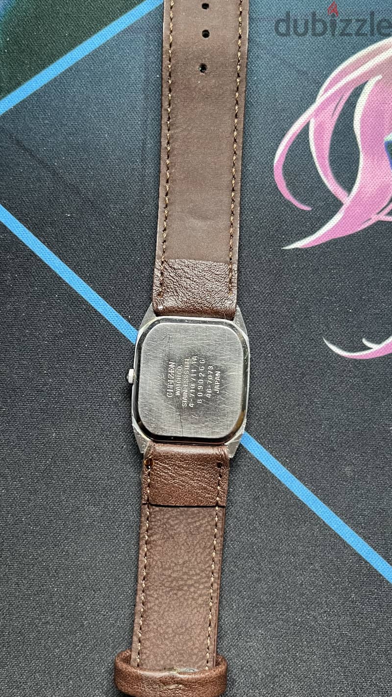 Vintage Citizen Quartz Tank 3