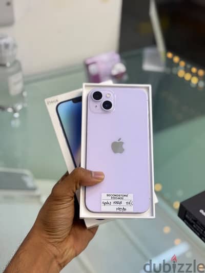 Apple - iPhone 14 plus 128 GB - ايفون - Good and Smooth condition