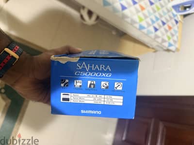Shimano Sahara C5000XG Spinning Fishing Reel – Used, Like New