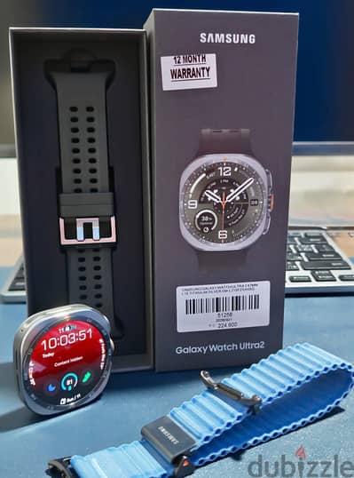 Like New: Samsung Galaxy Watch Ultra 2 (2026) – 47mm LTE – Titanium Silver