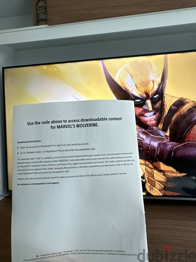 Marvel’s Wolverine PS5 – Full Game Digital Download Voucher Code. 1