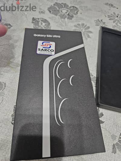 Samsung S26 Ultra white 256gb oman sarco warranty 7 month's