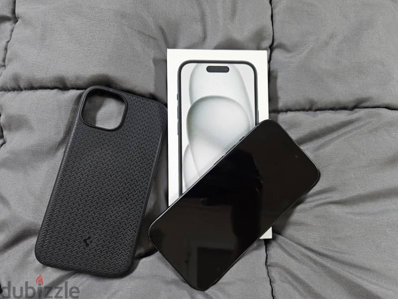 Apple - iPhone 15/256 GB Black *91 % Battery Health 1