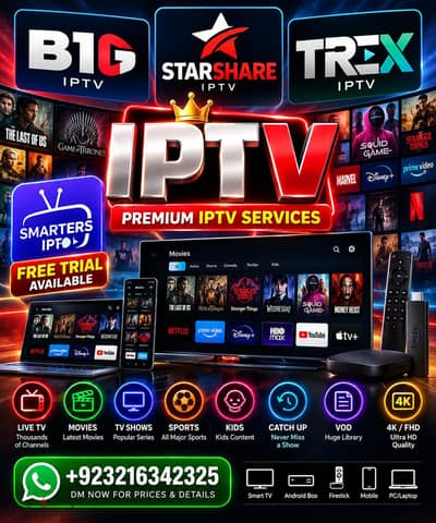 29k+ Live Tv Channelss all over the wolrd 4k