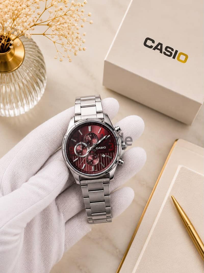 Casio Mens Watch only for 9omr with delivery all oman 2