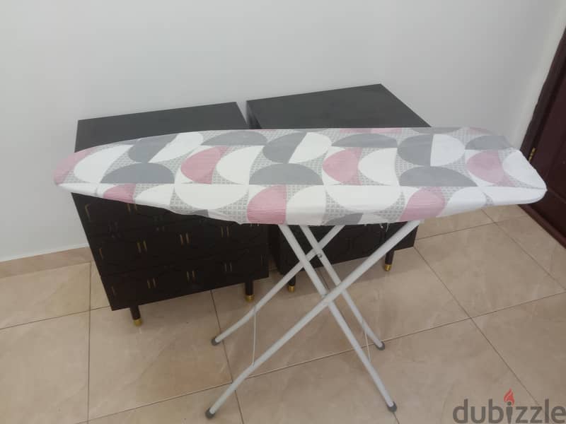 Single Bed With Mattress 2Side Table & Iron Stand Good Condition 2