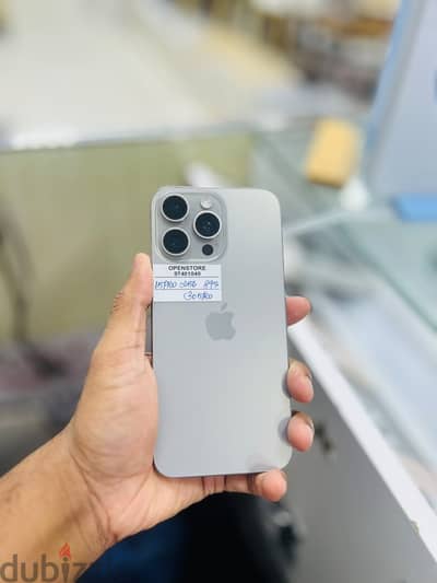Apple - iPhone 15 Pro -256 GB - Absolutely Good ايفون