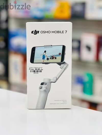 Brand New DJI Osmo Mobile 7 in Oman | Secure Grip