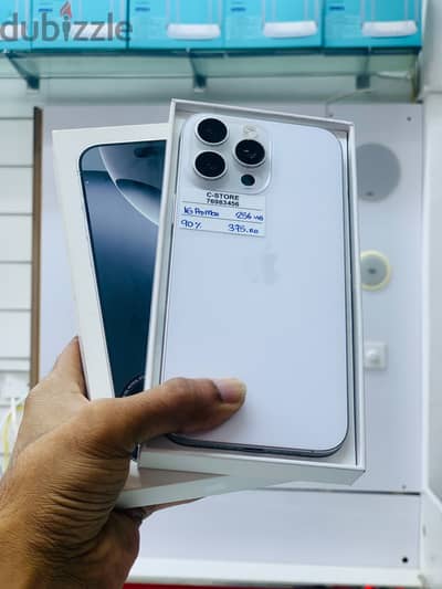 Apple - iPhone 16 Pro Max -256 GB - Great performance phone ايفون