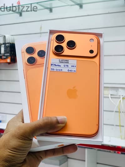 Apple - iPhone 17 Pro Max -2 TB - Perfect condition with box ايفون