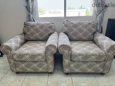 2 New single seater sofas from Turkish furniture for sale