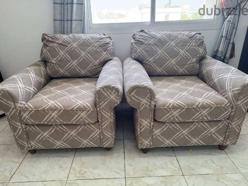 2 New single seater sofas from Turkish furniture for sale 2