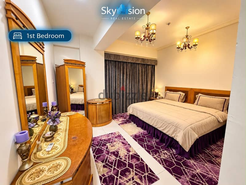  ALL-INCLUSIVE 2 BHK APARTMENT FOR RENT | AL KHOUD  2