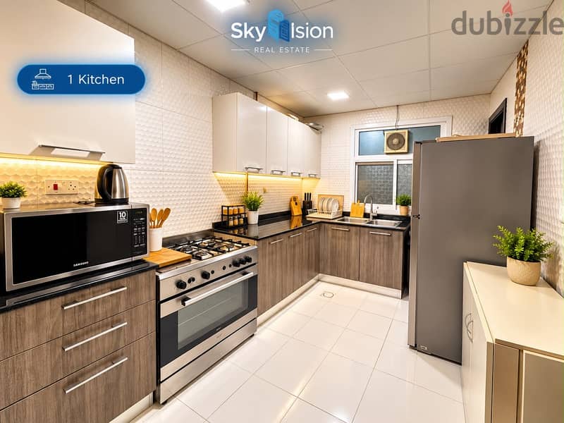  ALL-INCLUSIVE 2 BHK APARTMENT FOR RENT | AL KHOUD  5