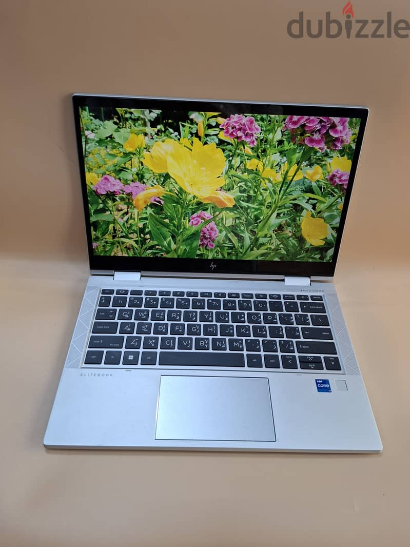 11th GEN X360 TOUCH HP ELITEBOOK 830 G8 CORE i7 32GB RAM 512gb SSD NVMe 13.5 INCH SCREEN SIM SUPPORT 8
