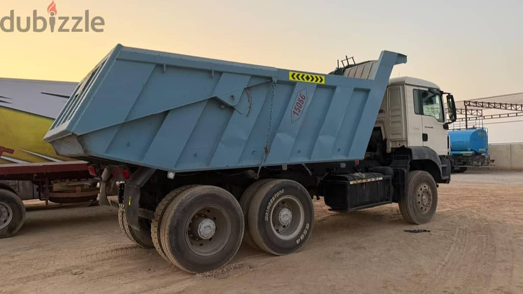 Tipper truck available for rent. 5