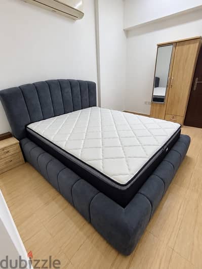 Bed two person with mattress