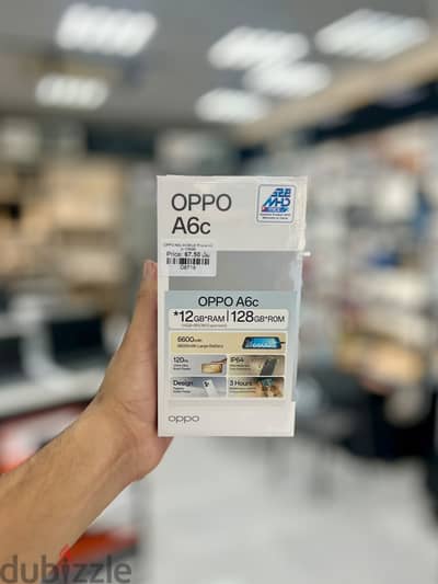 Brand New Oppo A6c Mobile in Oman | 12GB/128GB