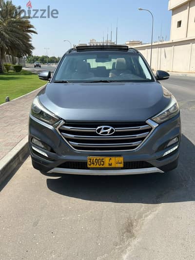 Hyundai Tucson 2017 no1 Full Option GCC Oman 2.4 cc